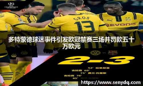 多特蒙德球迷事件引发欧冠禁赛三场并罚款五十万欧元